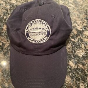 Ahead Lightweight Golf Hat Navy Olde‎ Barnstable Golf Course 0140